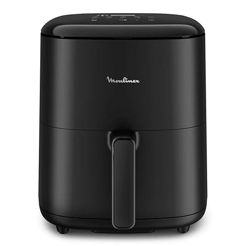 Moulinex Easy Fry Max 5L - Freidora aire 1500W, ahorro energético hasta 70%, panel control intuitivo, 10 programas automáticos, para 6 personas, Incluye Pinzas Coladoras, Negro, EZ245820ES thumbnail 5