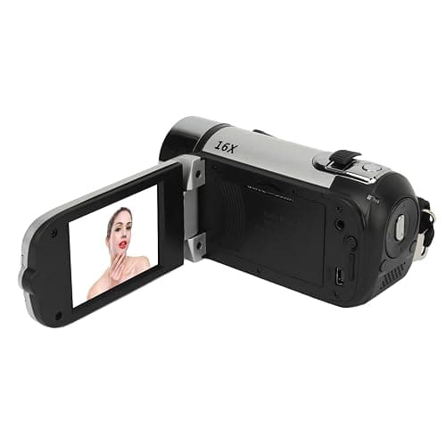1080P Video Camera, 16MP Camcorder, 16X Digital Zoom, Vlogging Camera with Fill Light, 1/4 Inch Thread Hole, 2.4 Inch Rotatable Screen, USB Recorder (-2214230150515) thumbnail 8