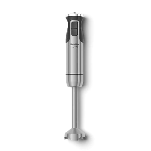 Mueller Immersion Blender Handheld - 8 Speed Stainless Steel Electric Hand Blender, Emulsion Blender Stick Kitchen Gadget with Turbo Mode - Image 1