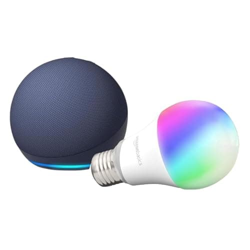 Echo Dot (5th Gen) with Smart Bulb thumbnail 2