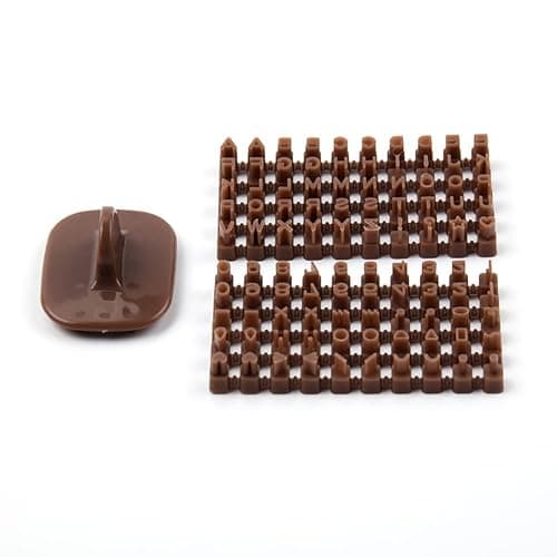 100 pcs Polymer Clay Letter Stamp, Mini Alphabet Number Letter Stamp, Cookie, Fondant, Polymer Clay Decorating Tool, DIY Craft Making Tool thumbnail 6