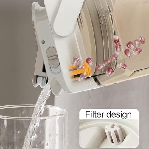 0.9 Gallon Drink Dispenser with Spigot,100% Leakproof,Sealed and Filter screen,Milk,Lemonade Dispenser,Juice Containers With Lids For Fridge and Dairly Use,Beverage Liquid Drink Container for Party thumbnail 7