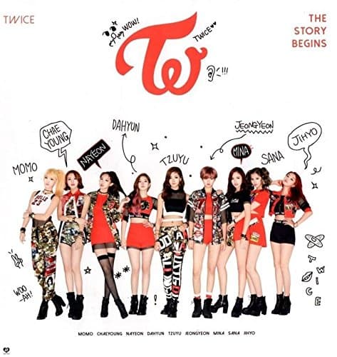 TWICE [THE STORY BEGINS] 1st Mini Album CD+Photobook+3p Card+Garland+Tracking Number thumbnail 2