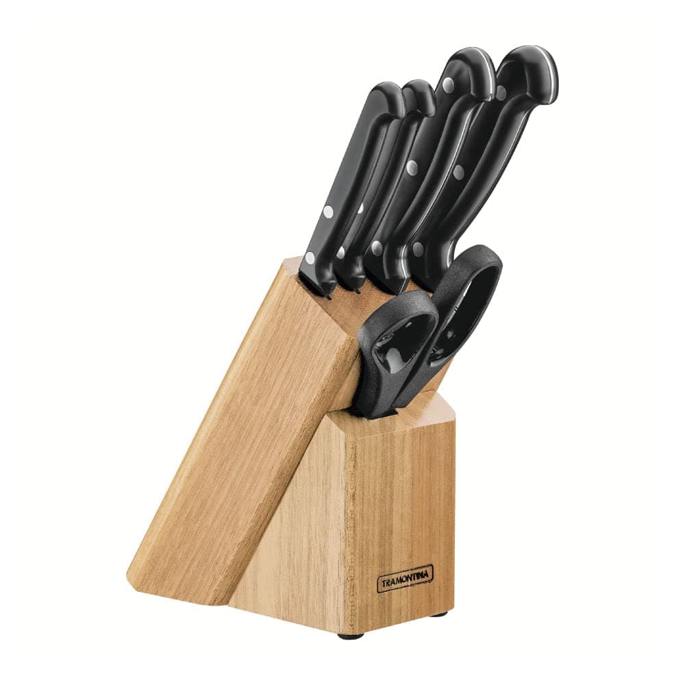 Kit para Cortar, 6 Peças, Tramontina, Ultracorte, Preto - Image 1