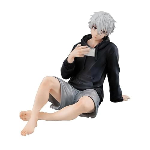 Puruuige Seishiro Nagi Figure Anime Seishiro Figure Sitting Pose Mini Model Desktop Dekoration thumbnail 3