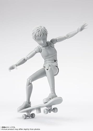 TAMASHII NATIONS - Tamashii - Body-Kun -School Life- Edition DX Set (Gray Color Ver.), Bandai Spirits S.H.Figuarts Action Figure thumbnail 7
