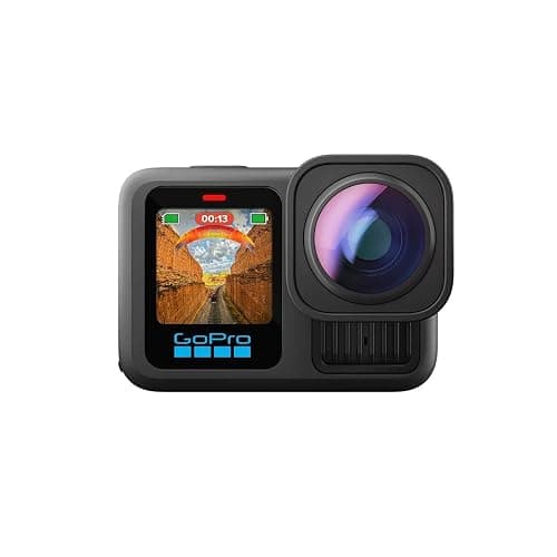 GoPro HERO13 Black Action Camera with 3 Enduro Batteries, Dual Charger, 64GB SD, 5.3K HDR Video, 27MP Photos, HyperSmooth Stabilization, Waterproof Design, 47-Piece Accessory Kit, 1-Year Warranty thumbnail 6