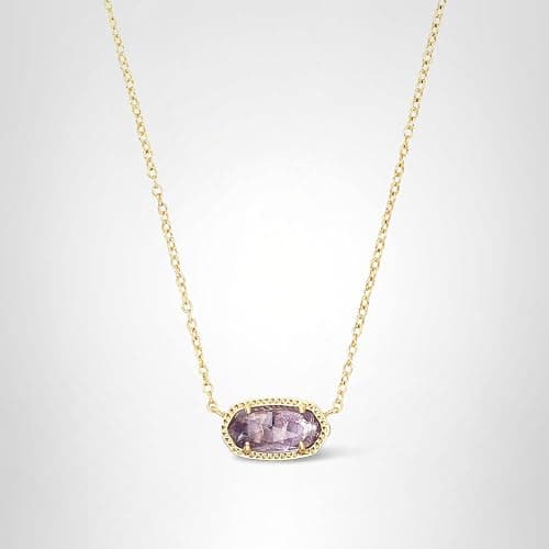 Kendra Scott Elisa Pendant Necklace for Women, Fashion Jewelry, 14k Gold-Plated thumbnail 5