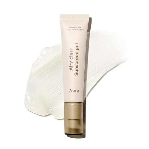 Abib Airy Clear Sunscreen Gel SPF30 1.01 fl.oz / 30 g (Semi- matte) | Korean Suncreen, Suncare, Sunblock, No White cast, Primer poreless - Image 1