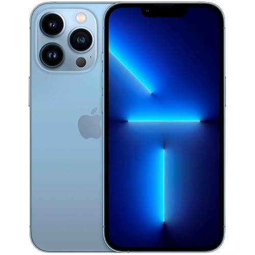 Apple iPhone 13 Pro, 128GB, Sierra Blue - Unlocked (Renewed) - Image 1