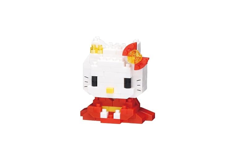 nanoblock - Sanrio - Hello Kitty (Kimono), Character Collection Series Building Kit - Image 1