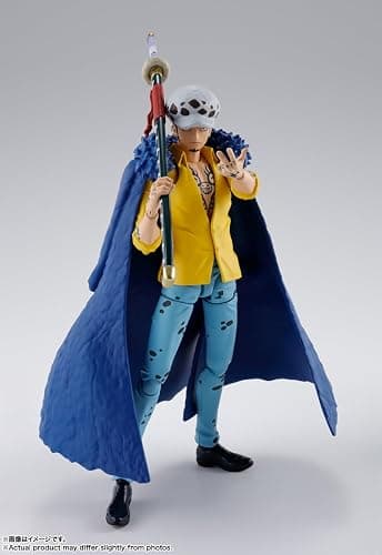 TAMASHII NATIONS - One Piece - Trafalgar Law -The Raid on Onigashima- S.H.Figuarts Action Figure | One Piece 6 Inch Action Figure S.H. Figuarts - Trafalgar Law thumbnail 5