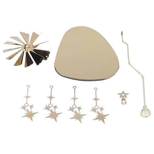 Fayelume Star Candle Carousel, Rotary Candle Holder Rotating, Stainless Steel Chime Candles Holder, for Bars Cafes Christmas Wedding thumbnail 7