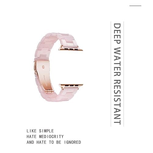 Light House Apple Watch Bands-Fashion Lightweight Resin iWatch Bands for Women Men 38mm/40mm/41mm/42mm(Series 11 10), 49mm/46mm/45mm/44mm/42mm(S 3 2 1), Compatible with Apple Watch Series 11 SE 10 9 8 7 6 5 4 3 Ultra thumbnail 6