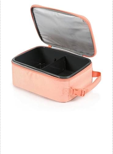 Fulton Bag Co. Thermal Insulated Zippered Lunch Bag Box (Upright) Hardbody Sturdy (Cantaloupe) thumbnail 3