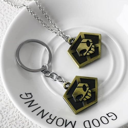 Kbtany Ichigo Soul Reaper License Keychain - Uryuu Quincy Cross Necklace & Bankai Zangetsu Charm - Anime Gift for Men Women thumbnail 3