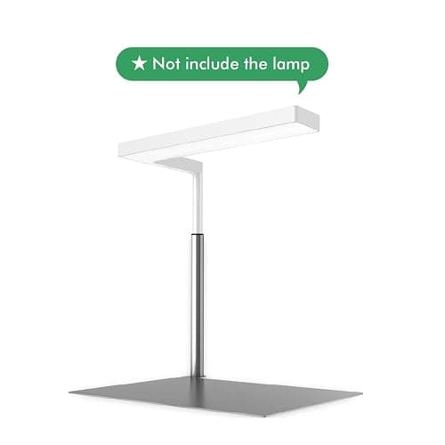 ONF Extension Stand Holder for Flat Nano or Flat Nano Plus Aquarium LED Light, Fish Tank Plant Lamp, Adjustable Tank Mount, Extendable Bracket Fixture Kit (not Including The lamp) (Silver) thumbnail 2
