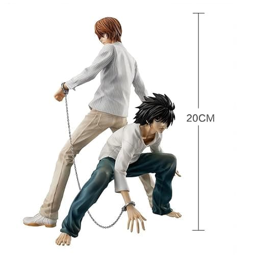 QAHEART L Figures Light Yagami Anime Figure Statues PVC Anime Action Figurine for Fans 20CM thumbnail 3