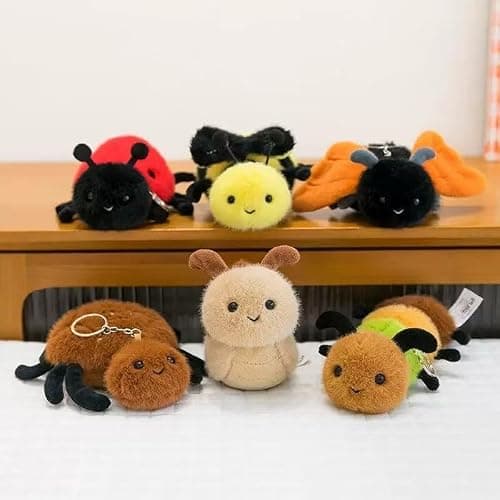 Pgsnhxj 4.5 inches Snail Plush Toy Insect Stuffed Animal Plush Toy Party Christmas Birthday Valentine's Day Gifts for Kids Girlfrends (Snail) thumbnail 6