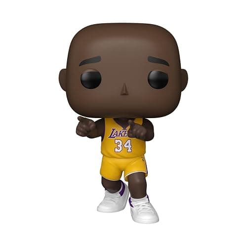 Funko POP! NBA: LA Lakers - Shaq (2000 WCF Celebration) | Official Sports Merch - Collectable Vinyl Figurine for Shelf Display - Birthday Gift Idea for Fans and Collectors thumbnail 4