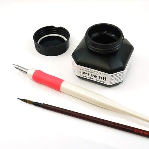 Zig Sumi Pen Ink 60ml, Black thumbnail 2
