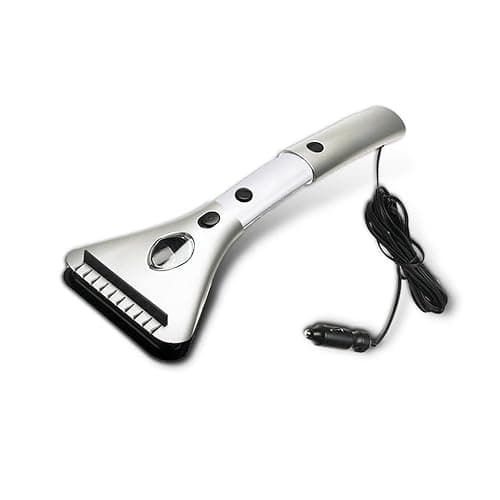ZONETECH Heated Car Window Ice/Snow Scraper Extendable Auto Windshield Heated Scraper with LED Light,12V Electric Scraper Heating, Car Ice Scraper & Snow Removal Tool Christmas Gift Stocking Stuffer thumbnail 6