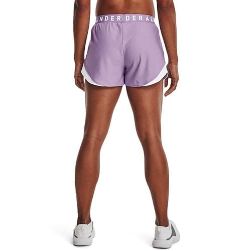 Under Armour Women's Play Up 3.0 Shorts - Standard - Medium - Octane (566)/White thumbnail 2
