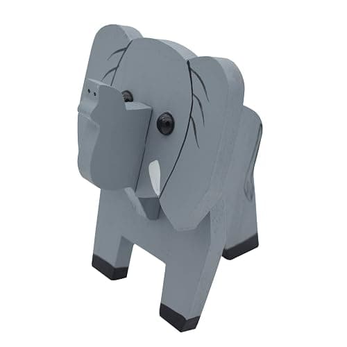 VIPbuy Creative Glasses Holder Stand, 3D Wooden Puzzle Animal Eyeglass Stand Home Office Desk Décor Gift (Elephant) thumbnail 4