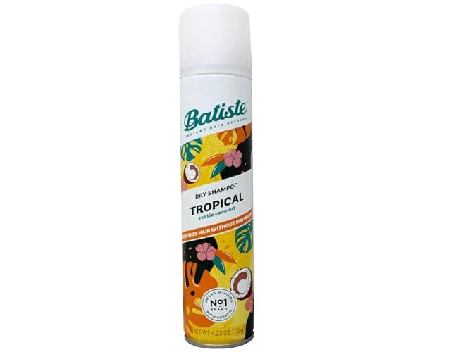 Batiste Dry Shampoo, Tropical Fragrance, Refresh Hair and Absorb Oil Between Washes, Waterless Shampoo for Added Hair Texture and Body, 6.73 OZ Dry Shampoo Bottle thumbnail 2