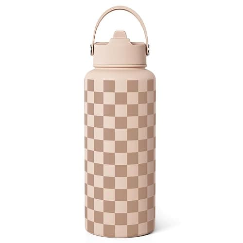 Checker Water Bottle - Image 1