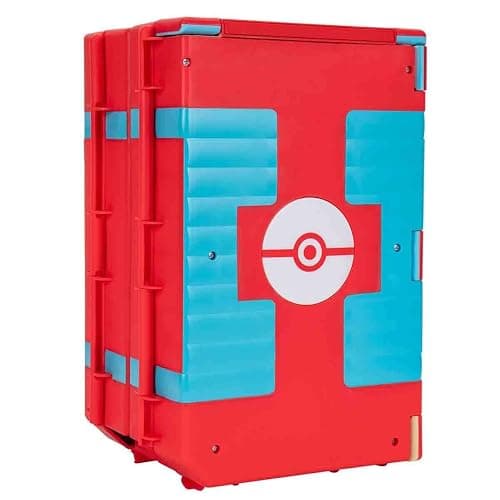 Jazwares Pokémon Carry Case Beach Battle Playset - Portable Transforming Backpack Playset with Action Features and 2-inch Pikachu Battle Figure thumbnail 8