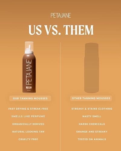 Medium Tanning Mousse 7oz - Made in the USA - Streak-Free, Fast-Absorbing, Lightweight, Vegan, Sunless Tanner for All Skin Types thumbnail 7