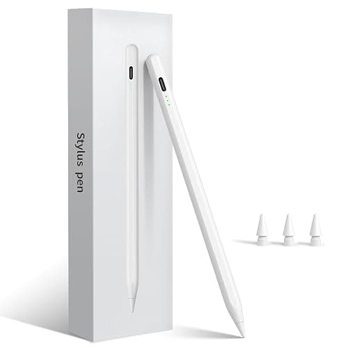 Pencil for iPad 2026-2018, 15-Min Fast Charge Stylus Pen for Apple iPad | Compatible with iPad A16 11th-6th Gen, Air M2 M3 M4 13/11/5-3, Pro M5 13/11/12.9", Mini 7-5, Palm Rejection, Tilt Sensitivity - Image 1