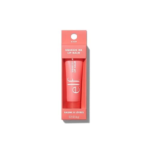 e.l.f. Squeeze Me Lip Balm, Moisturizing Lip Balm For A Sheer Tint Of Color, Infused With Hyaluronic Acid, Vegan & Cruelty-free, Strawberry (Pack of 2) thumbnail 5