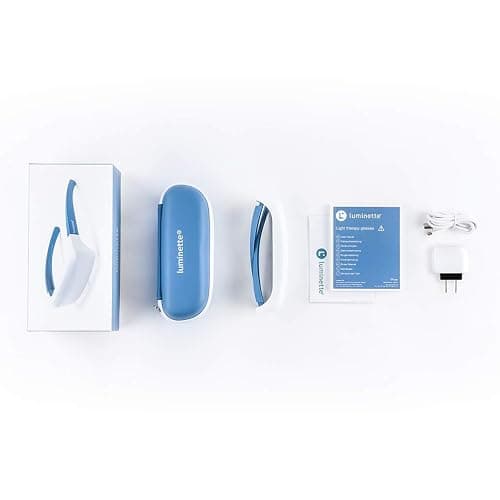 Luminette 2 Light Therapy Glasses (Updated 2024) - Wearable Happy Lamp - Natural Relief for Sleep Problems, Seasonal Mood Disorders, and Jet Lag - Portable Daylight Lamp thumbnail 7