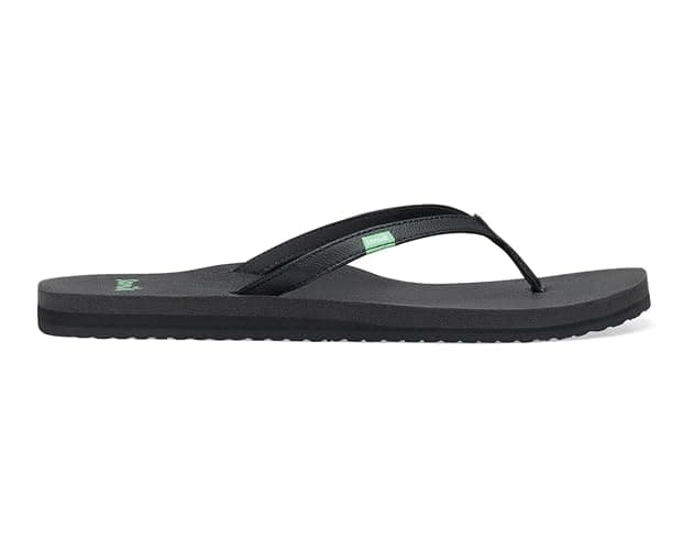 Sanuk Yoga Joy Womens Flip Flops | Yoga Mat Footbed | Sandals for Women | Womens Yoga Sandals | Women's Beach Sandals thumbnail 2