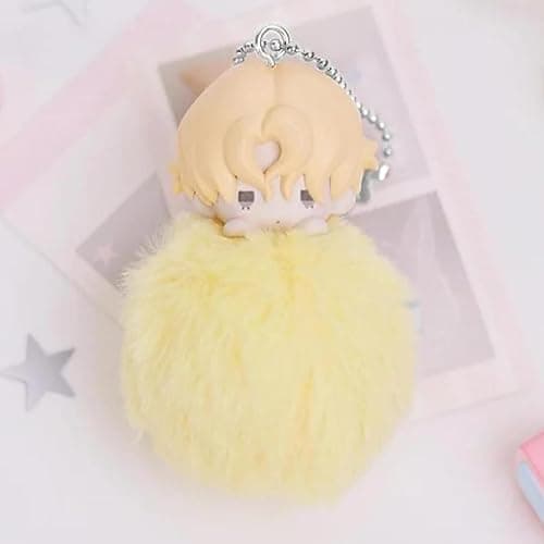 Bahomu Plush Blind Box, Cute Alien Stage Fur Ball Series Keychain | Random 1 Box Mystery Box Figure ALNST Merch Fluffy Pom Pom Bag Charm Collectable Kawaii Key Chain for Birthday Gifts thumbnail 6