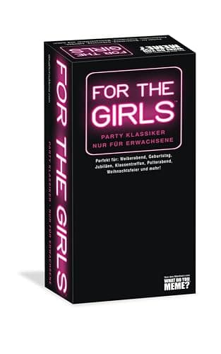 HUCH! | 881953 | for The Girls | Der Partyklassiker nur für Erwachsene | Best-of der coolsten Partyspiele | Trinkspiel | für 3+ Spieler ab 18 Jahren | Für den perfekten Mädelsabend! - Image 1