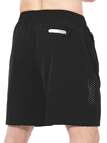 NORTHYARD Men's Athletic Running Shorts Quick Dry Workout Shorts 7"/ 5"/ 9" Lightweight Sports Gym Basketball Tennis Hiking thumbnail 4