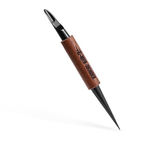 MHW-3BOMBER Latte Art Pen for Barista, Rosewood Coffee Art Pen for Latte, Cappuccino, Macchiato, Espresso Art Tool Barista Gift, CN5400R thumbnail 5
