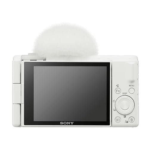 Sony ZV-1F Vlog Camera for Content Creators and Vloggers White thumbnail 4