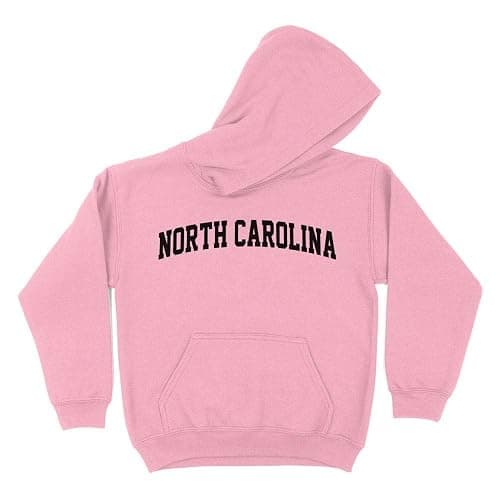 North Carolina College Style Kids Hoodie Sweatshirt Youth - Image 1
