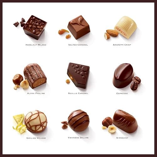 Thorntons Continental, Christmas Chocolate Gift, Unique Flavours Milk, White, Dark Chocolate, 264g thumbnail 3