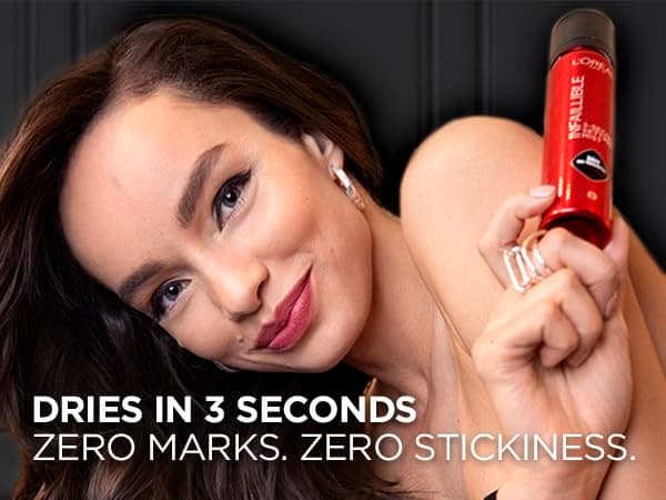 L'Oreal Paris Infallible 3-second Setting Spray, Long-Lasting Fixing Spray for Face, lightweight micro mist non-sticky, transfer proof, sets makeup for up to 36 Hour, 75ml (Pack of 2) thumbnail 17
