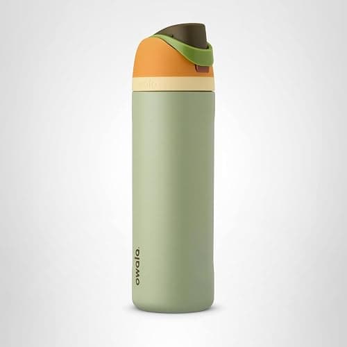 Owala FreeSip Insulated Stainless Steel Water Bottle with Straw, BPA-Free Sports Water Bottle, Great for Travel, 24 Oz, Camo Cool thumbnail 7