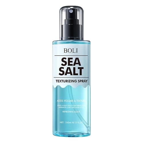 BOLI Sea Salt Spray for Men & Women, Adds Instant Volume, Light Hold, Texture, Thickening Curly Fine Hair Texturizing Water (8.12 FL.OZ) - Image 1