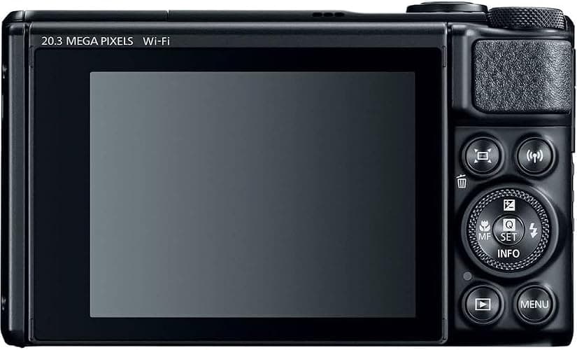 Canon PowerShot SX740 HS Digital Camera (Black) (2955C001) + 64GB Memory Card + Card Reader + Deluxe Soft Bag + Flex Tripod + Hand Strap + Memory Wallet + Cleaning Kit (Renewed) thumbnail 4