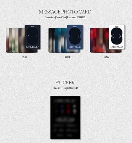 ENHYPEN DARK BLOOD Photobook Ver (NEW) thumbnail 4