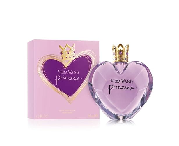 Vera Wang Princess Eau de Toilette for Women - Fruity Floral Scent - Sweet Notes of Vanilla, Water Lily, and Apricot - Feminine and Modern - 1.7 Fl Oz thumbnail 6