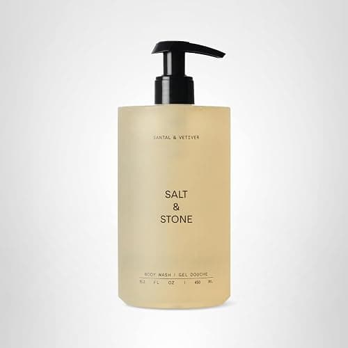 Salt & Stone Body Wash with Antioxidants for Deep Moisture | For Women & Men, Sulfate, Paraben, & Dye Free, Leaving Skin Soft and Hydrated | Santal & Vetiver 15.2 fl oz thumbnail 8